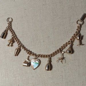 Vintage Niagara Falls Charm Bracelet 60's